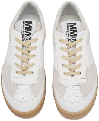 (W) MM6 화이트 코트 스니커즈 (MM6 White Court Sneakers) S59WS0160-P0673-T1003 Lookbook (W) MM6 화이트 코트 스니커즈 (MM6 White Court Sneakers) S59WS0160-P0673-T1003