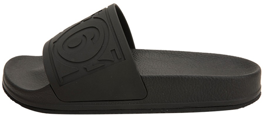 (Women) Maison Margiela MM6 Logo Slide 'Black' S59WX0060-P3996-T8013 Buy (Women) Maison Margiela MM6 Logo Slide 'Black' S59WX0060-P3996-T8013