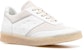 (W) Maison Margiela MM6 Panelled Lace-Up Sneaker 'White Birch' Putih S59WS0192-P0673-H1744