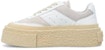 (W) Maison Margiela MM6 Panelled Platform Sneaker 'Putih Silver Birch' S59WS0189-P0673-H1744