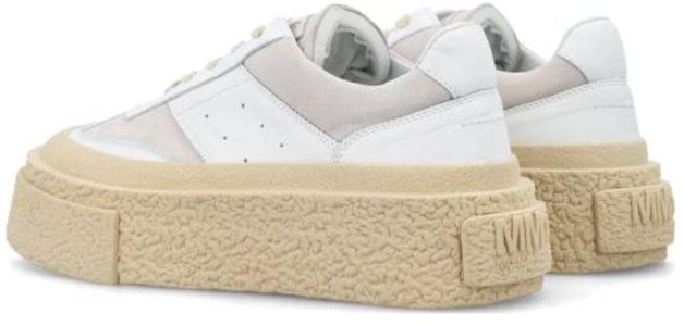 (女性專用)Maison Margiela MM6 拼接平台運動鞋 '白銀樺木' S59WS0189-P0673-H1744 Shop (女性專用)Maison Margiela MM6 拼接平台運動鞋 '白銀樺木' S59WS0189-P0673-H1744