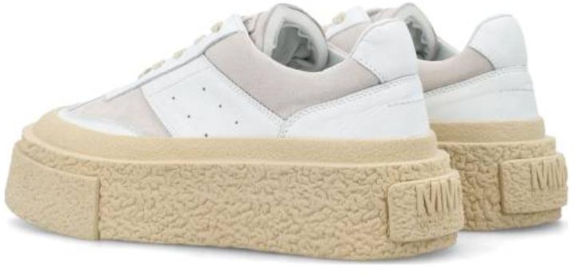 (Women) Maison Margiela MM6 Panelled Platform Sneaker 'White Silver Birch' S59WS0189-P0673-H1744 Shop (Women) Maison Margiela MM6 Panelled Platform Sneaker 'White Silver Birch' S59WS0189-P0673-H1744