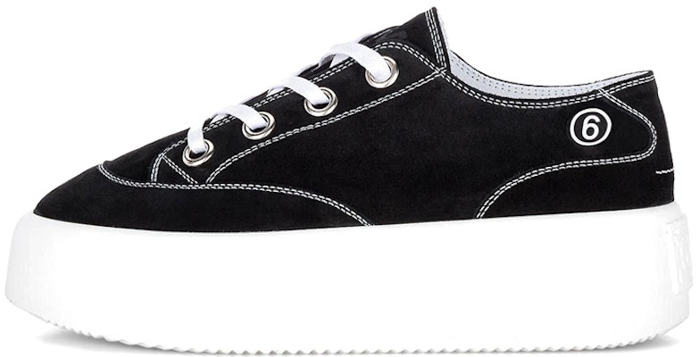 (W) Maison Margiela MM6 黑色低帮厚底鞋 S59WS0162-PR047-T8013 Buy (W) Maison Margiela MM6 黑色低帮厚底鞋 S59WS0162-PR047-T8013