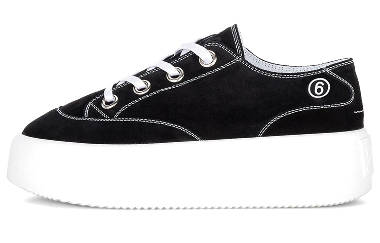 (Women) Maison Margiela MM6 Platform Low 'Black'  S59WS0162-PR047-T8013