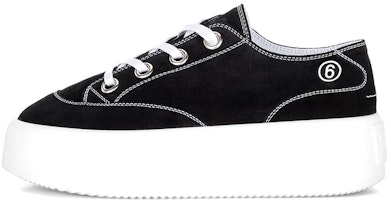 (Women) Maison Margiela MM6 Platform Low 'Black' S59WS0162-PR047-T8013 (Women) Maison Margiela MM6 Platform Low 'Black' S59WS0162-PR047-T8013