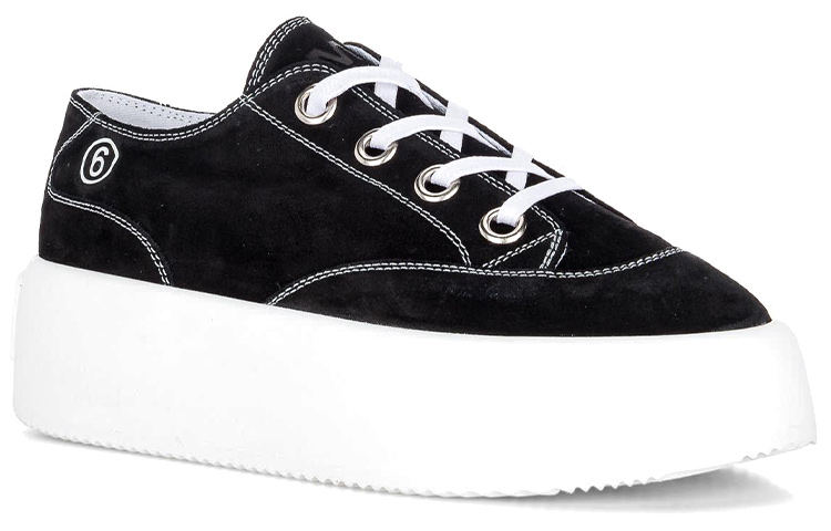 Order (W) Maison Margiela MM6 Platform Rendah 'Hitam' S59WS0162-PR047-T8013