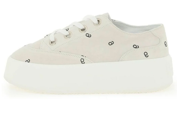 (Women) Maison Margiela MM6 Platform Sneaker 'Allover Number Print - Light Grey'  S59WS0181-PR667-H1527