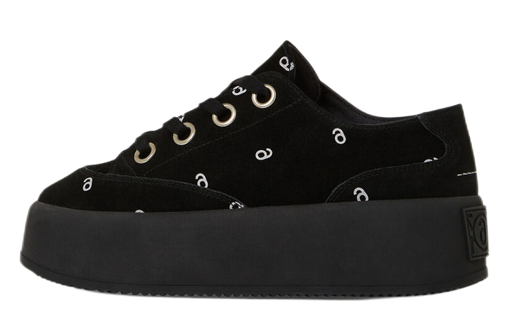 (Women) Maison Margiela MM6 Platform Sneaker 'Allover Number Print - Black'  S59WS0181-PR667-H1532