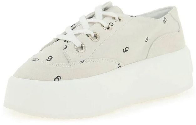 (Women) Maison Margiela MM6 Platform Sneaker 'Allover Number Print - Light Grey' S59WS0181-PR667-H1527 Order (Women) Maison Margiela MM6 Platform Sneaker 'Allover Number Print - Light Grey' S59WS0181-PR667-H1527
