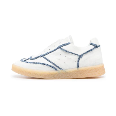 (W) Maison Margiela MM6 Sneaker 'White Blue Denim'