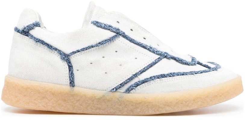 (W) Maison Margiela MM6 运动鞋 '白色蓝色牛仔' S66WS0071-P5004-H9365 Order (W) Maison Margiela MM6 运动鞋 '白色蓝色牛仔' S66WS0071-P5004-H9365
