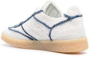 (W) MM6 화이트 블루 데님 스니커즈 (MM6 White Blue Denim Sneakers) S66WS0071-P5004-H9365 Shop (W) MM6 화이트 블루 데님 스니커즈 (MM6 White Blue Denim Sneakers) S66WS0071-P5004-H9365