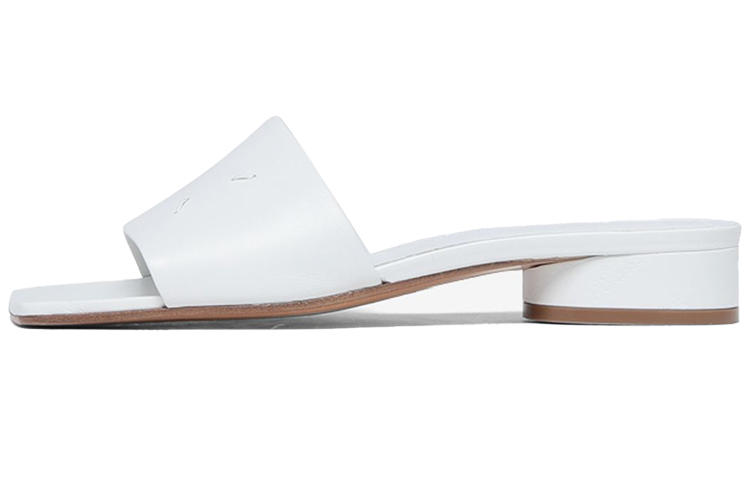 (Women) Maison Margiela MM6 Stitch Logo Sandal 'White' S39WX0026PR869T1003