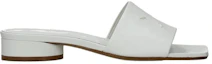 Order (Women) Maison Margiela MM6 Stitch Logo Sandal 'White' S39WX0026PR869T1003