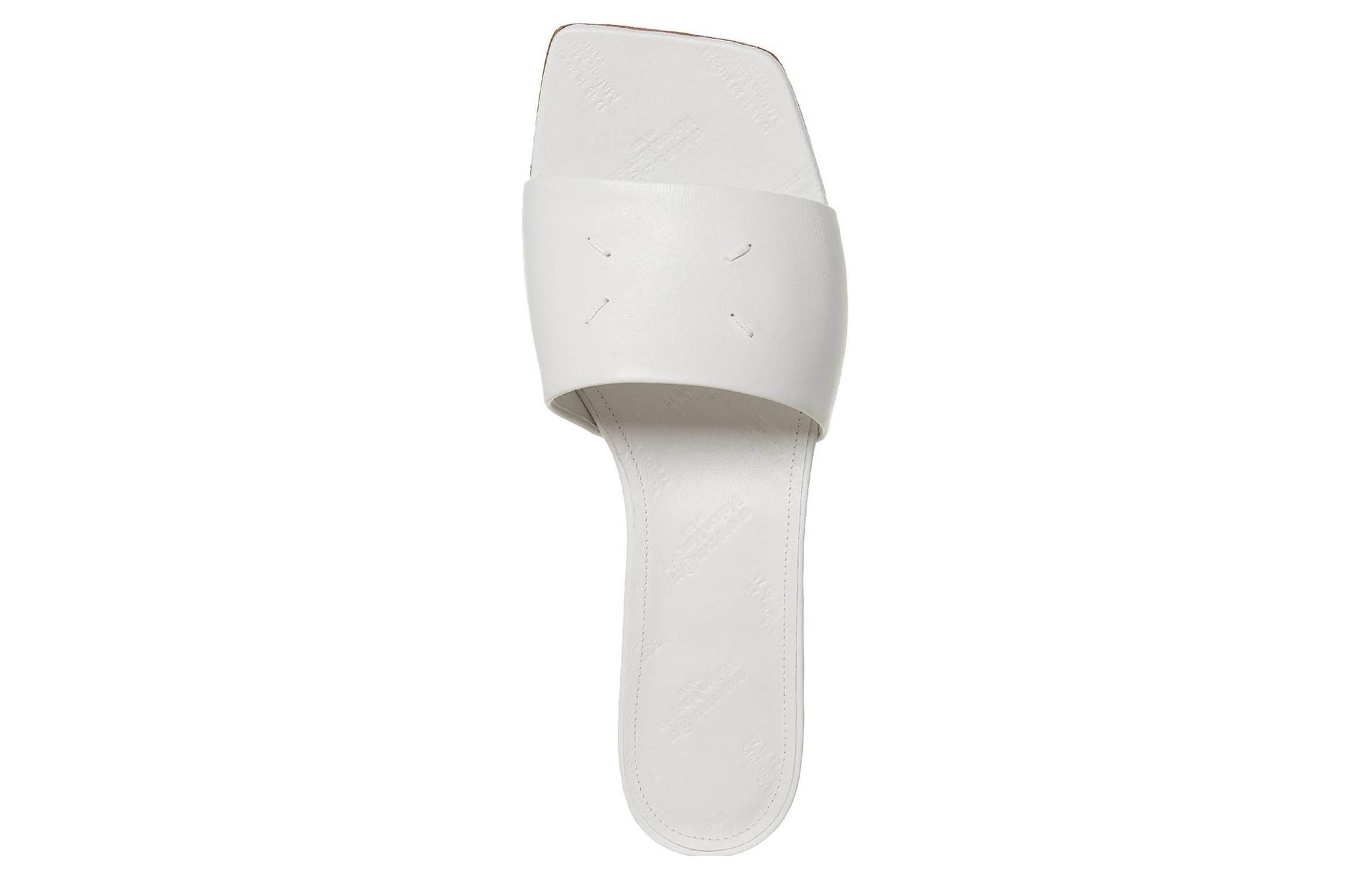 Lookbook (Women) Maison Margiela MM6 Stitch Logo Sandal 'White' S39WX0026PR869T1003