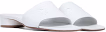Shop (Women) Maison Margiela MM6 Stitch Logo Sandal 'White' S39WX0026PR869T1003