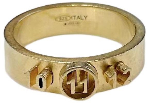 (W) Maison Margiela 数字标志金戒指 女款 - 银/金 1122057M21554 Buy (W) Maison Margiela 数字标志金戒指 女款 - 银/金 1122057M21554