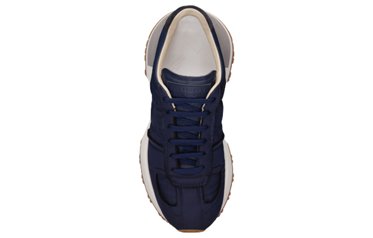 (W) Maison Margiela Nylon 'Blue Lace-Up Low-Top' 圖 5