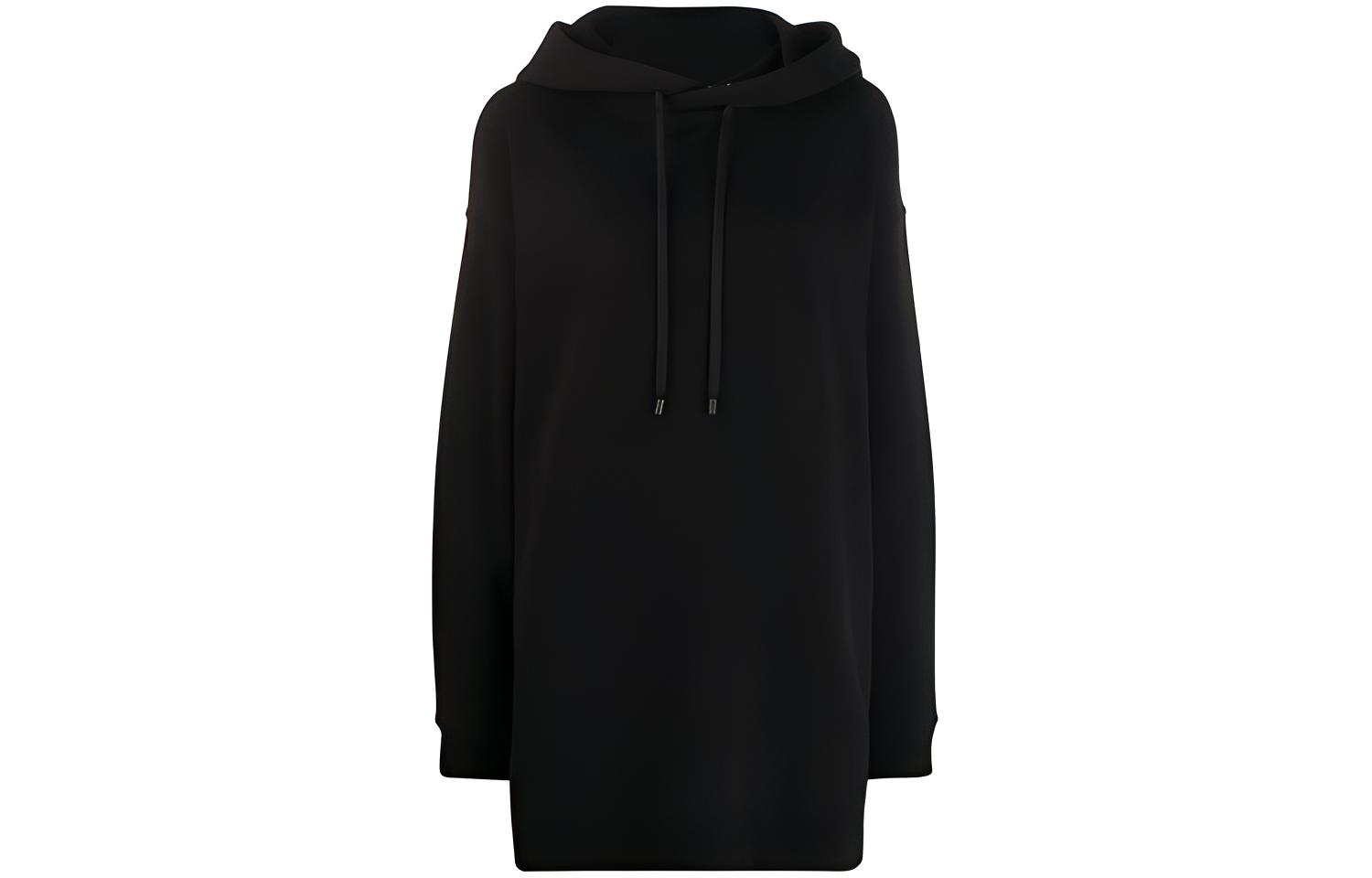 (Women) Maison Margiela Oversize Black Hoodie S51GU0056S25322900