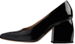Buy (W) Maison Margiela Leren Vierkante Neus Hoge Hakken ''Zwart'' S58WL0240P4347T8013