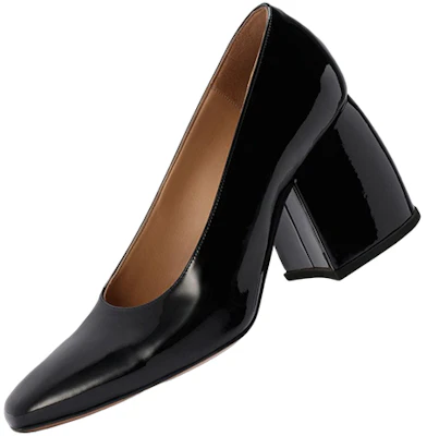 (W) Maison Margiela Leren Vierkante Neus Hoge Hakken ''Zwart'' S58WL0240P4347T8013 Lookbook (W) Maison Margiela Leren Vierkante Neus Hoge Hakken ''Zwart'' S58WL0240P4347T8013