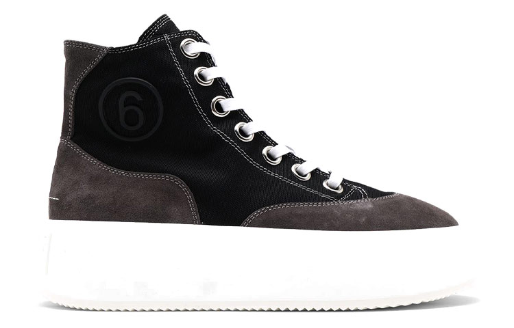 Order (W) Maison Margiela Platform Tinggi 'Hitam Besi' S59WS0153-P3978-H8501