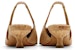 (W) Maison Margiela Tumit Rendah Hujung Tirus 'Coklat Cerah Cork' S59WL0022P3971T2062
