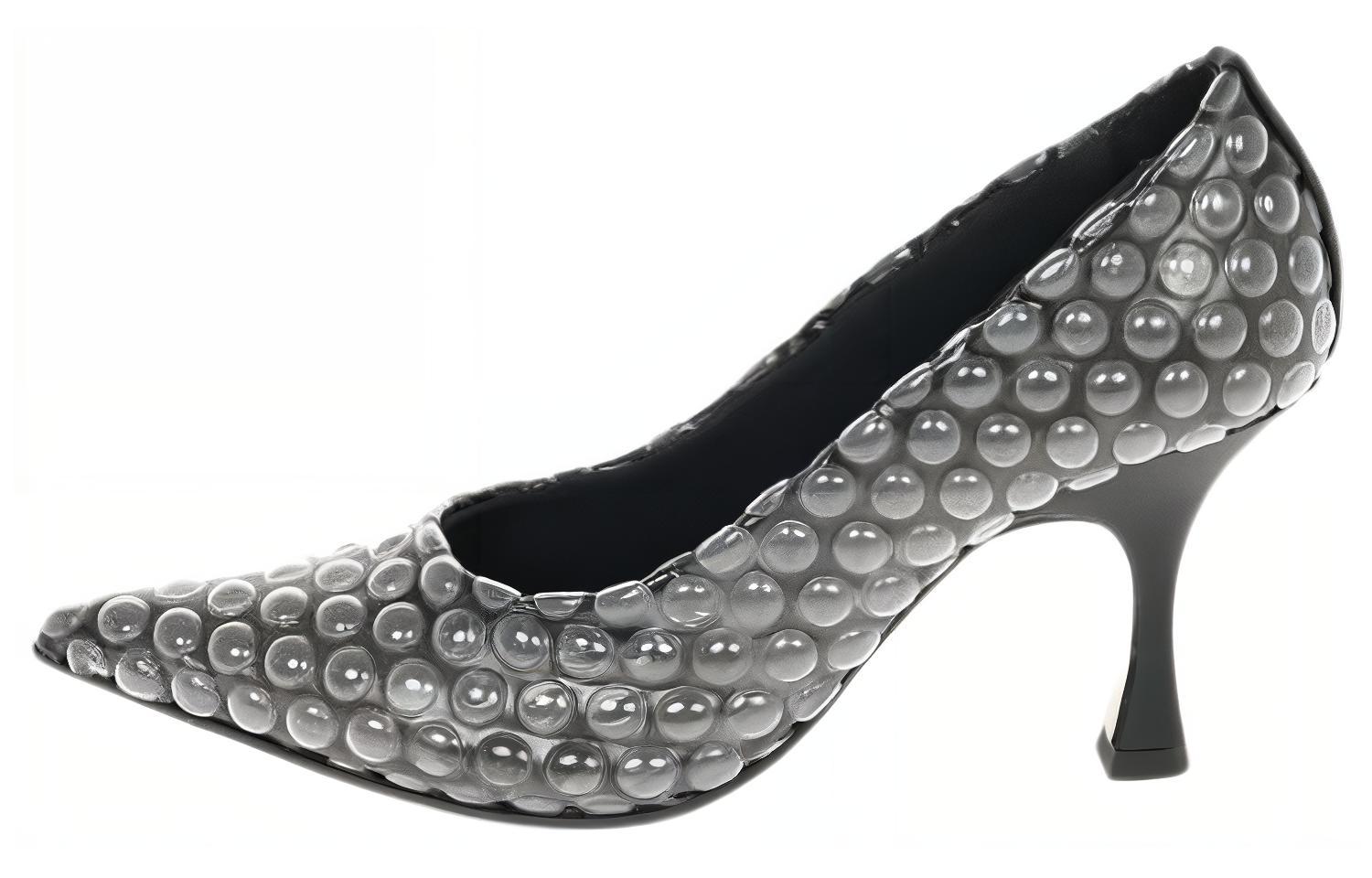 (Women) Maison Margiela Pointed-Toe Stiletto High Heels 'Black Fashion' S59WL0034P3495H8233