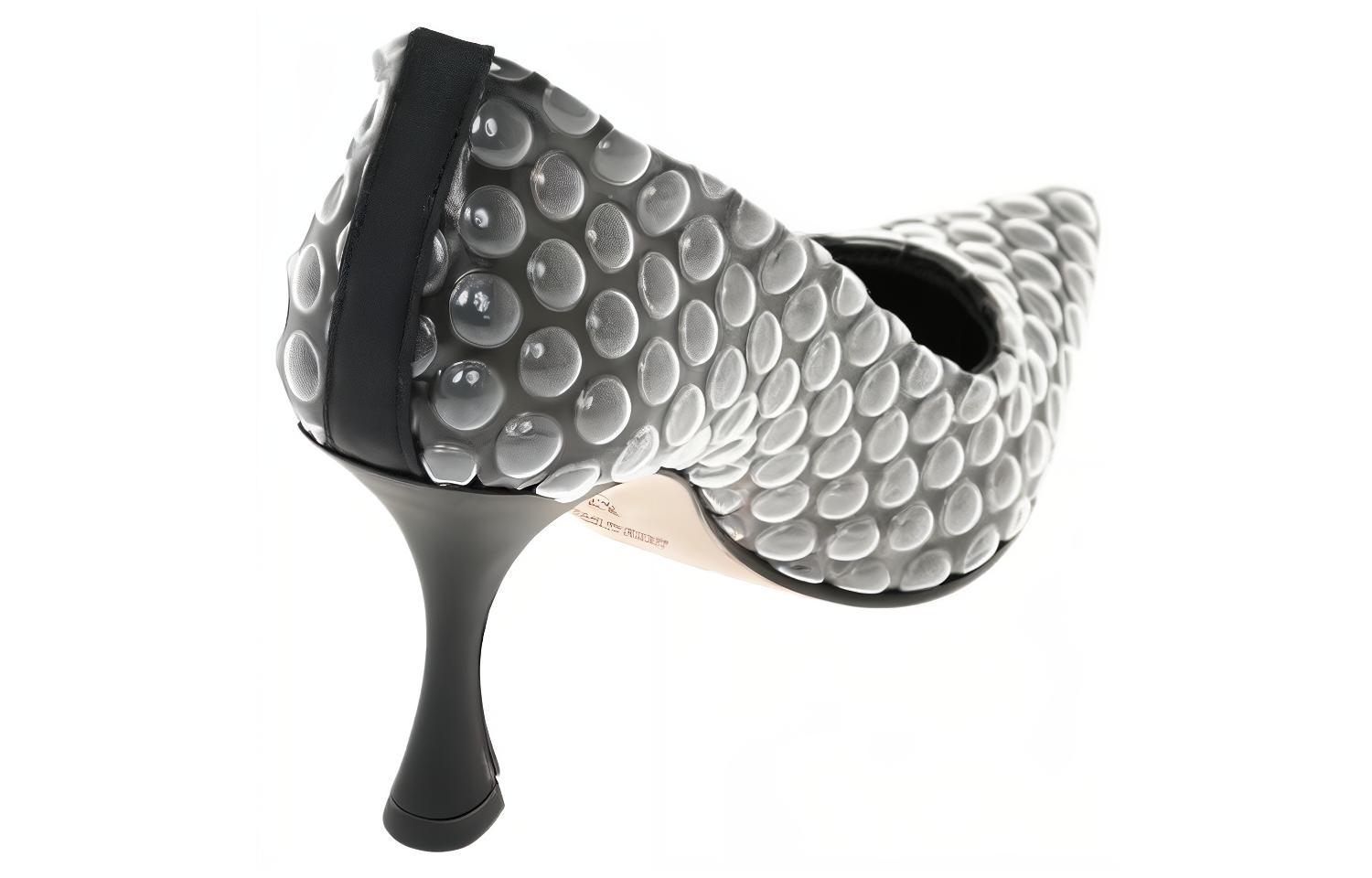 (W) Maison Margiela Pointed-Toe Stiletto High Heels 'Black Fashion' 圖 4