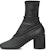 (W) Maison Margiela But Buku Kaki Kasual 7cm 'Hitam' S66WU0113P6210T8013