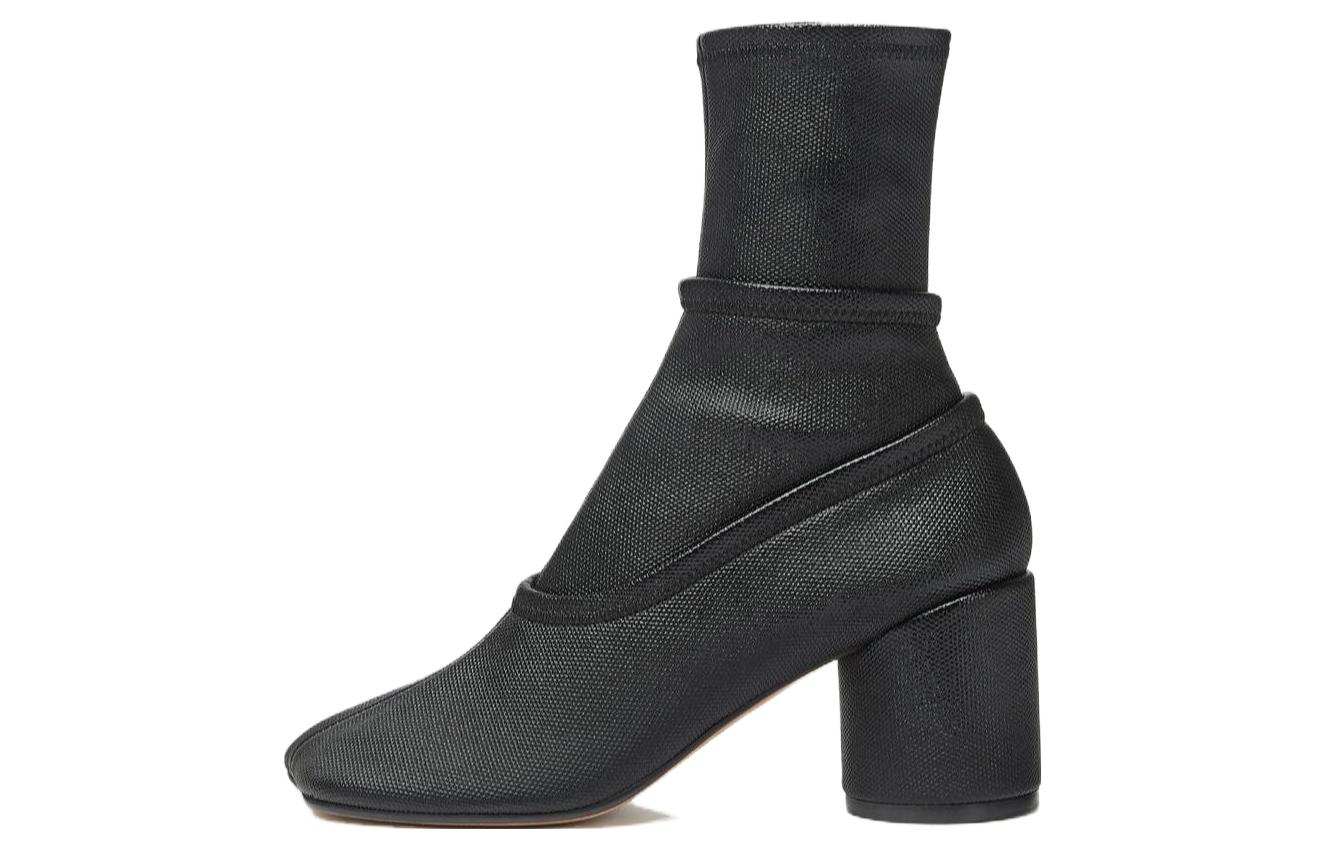 Buy (W) Stivaletto Casual in Poliestere Maison Margiela 7cm ''Nero''. S66WU0113P6210T8013