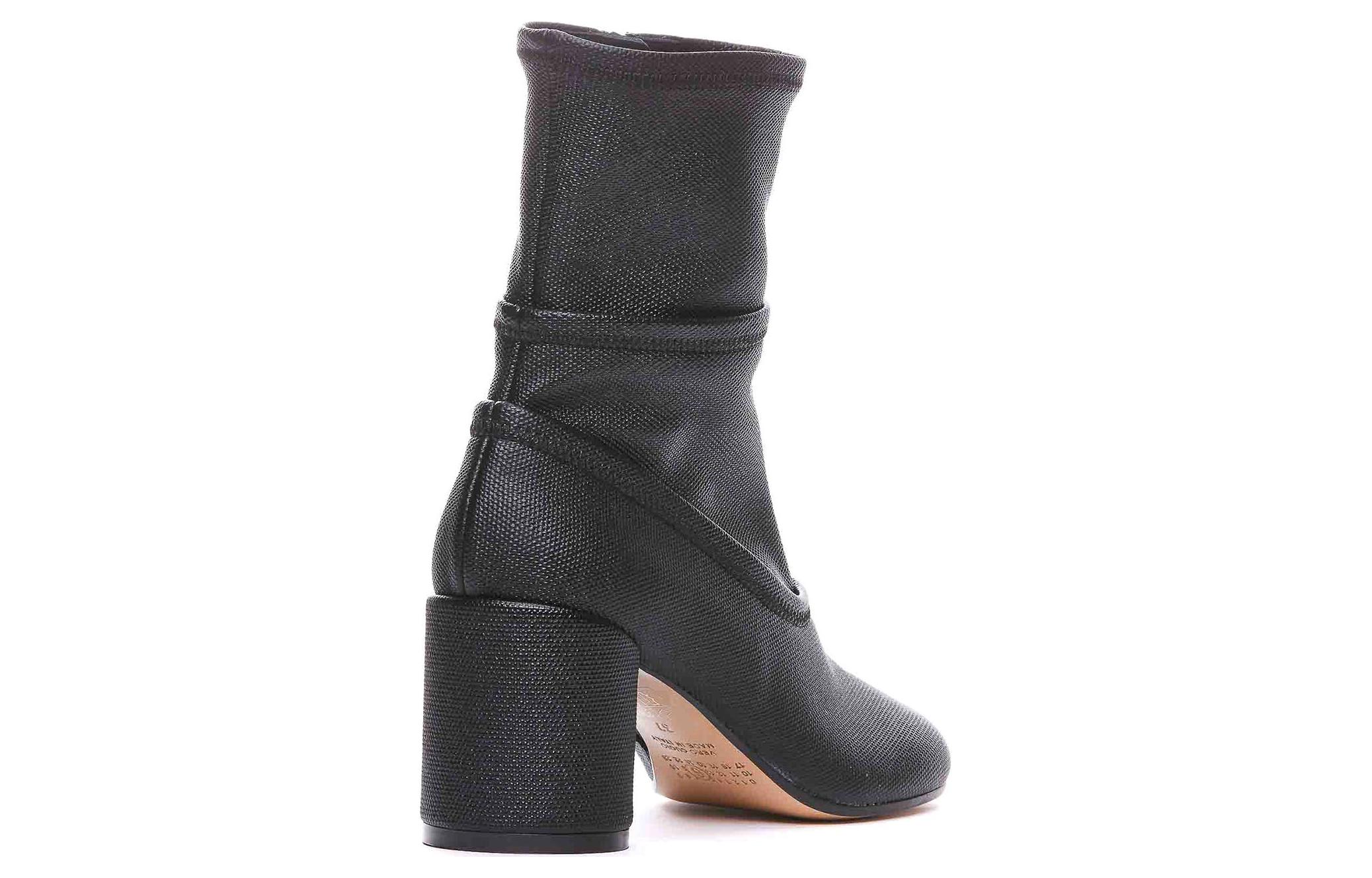 Lookbook (W) Stivaletto Casual in Poliestere Maison Margiela 7cm ''Nero''. S66WU0113P6210T8013