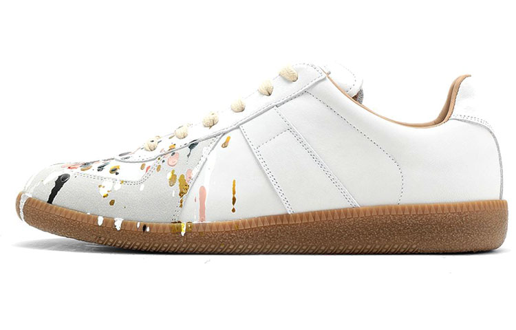 (Women) Maison Margiela Replica Low 'Paint Splatter - White' S58WS0101P1892H8613