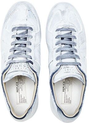 (W) Maison Margiela Replica Rendah 'Biru Delft Cat Putih' S58WS0109P4683H9039 Lookbook (W) Maison Margiela Replica Rendah 'Biru Delft Cat Putih' S58WS0109P4683H9039