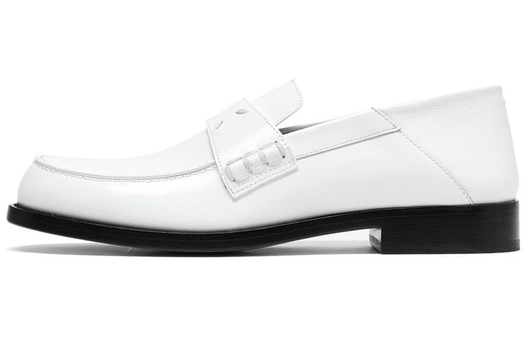 (W) Maison Margiela Replica 'Fashionable Versatile White Loafer'