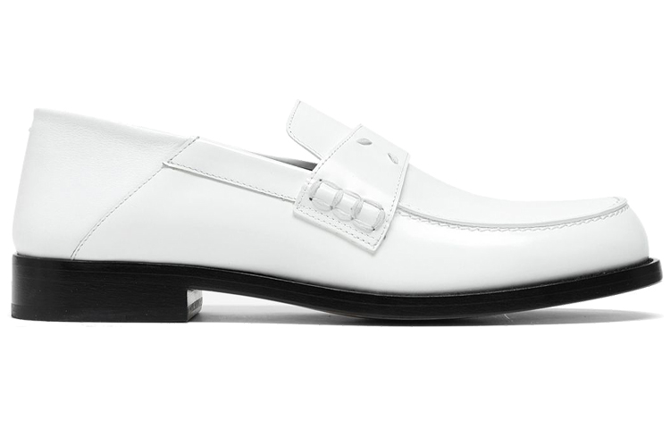 (W) Maison Margiela Replica 'Fashionable Versatile White Loafer' 圖 2