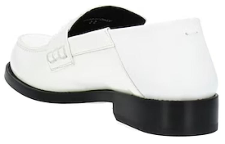 (W) Maison Margiela Replica 'Fashionable Versatile White Loafer' 圖 4