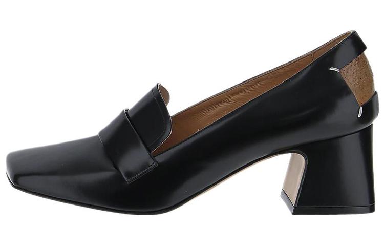 (Women) Maison Margiela Replica Leather Slip-On Black 'Mary Jane' S58WR0105PS679T8013
