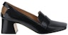 (W) Maison Margiela Replica Slip-On Kulit Hitam 'Mary Jane' S58WR0105PS679T8013