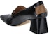 (W) Maison Margiela Replica Slip-On Kulit Hitam 'Mary Jane' S58WR0105PS679T8013