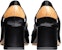 (W) Maison Margiela Replica Slip-On Kulit Hitam 'Mary Jane' S58WR0105PS679T8013
