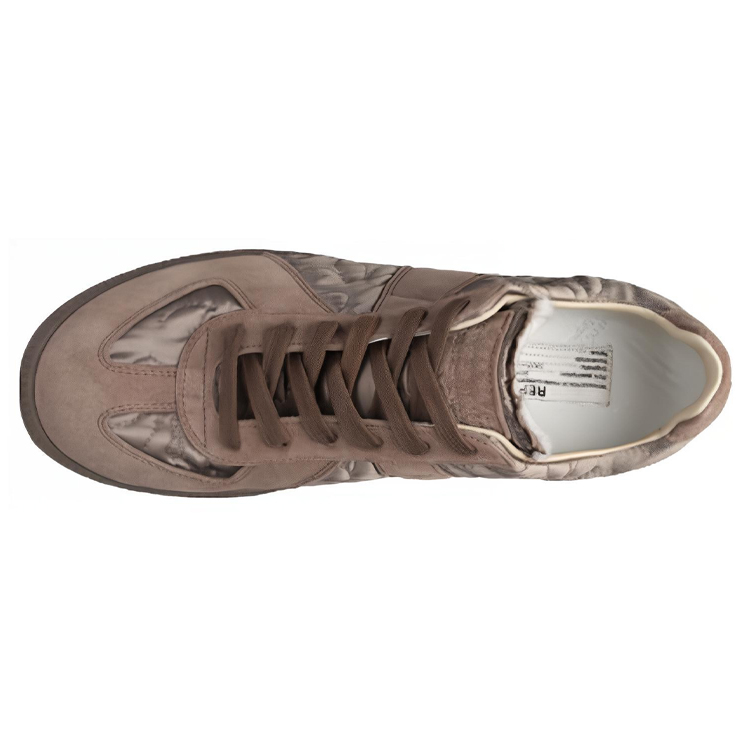 (Women) Maison Margiela Replica Low-Top 'Brown Nylon Leather' S58WS0109P5118H9477