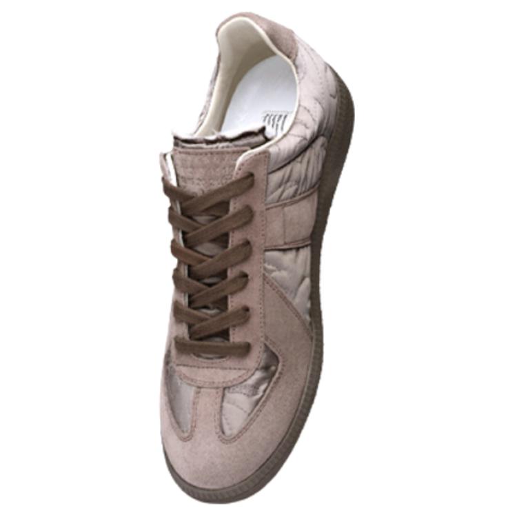 Order (W) Maison Margiela Replica Low-Top 'Nylon Marrón y Cuero' S58WS0109P5118H9477