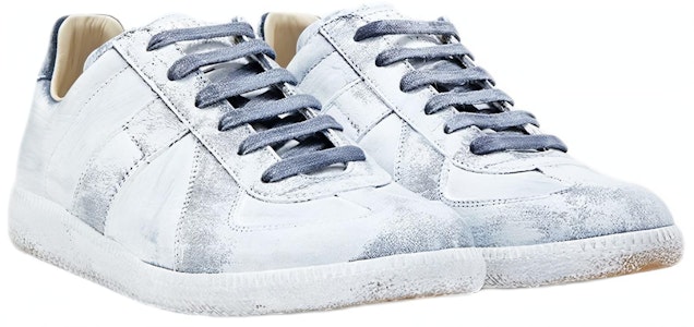 Maison Margiela Bianchetto Replica 時尚板鞋 女款 白色 做舊款 Order Maison Margiela Bianchetto Replica 時尚板鞋 女款 白色 做舊款