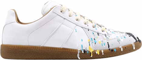 (Women) Maison Margiela Replica Low 'Paint Splatter - Light Grey' S58WS0101-P1892-H8614 (Women) Maison Margiela Replica Low 'Paint Splatter - Light Grey' S58WS0101-P1892-H8614