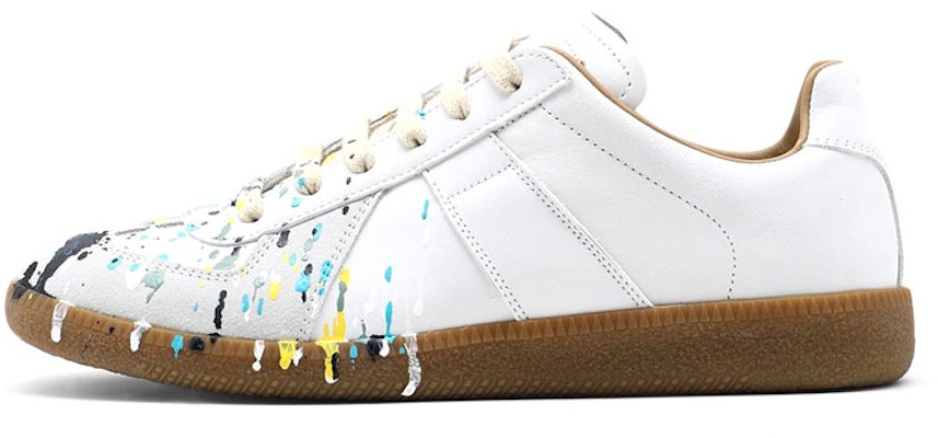 (Women) Maison Margiela Replica Low 'Paint Splatter - Light Grey' S58WS0101-P1892-H8614 Buy (Women) Maison Margiela Replica Low 'Paint Splatter - Light Grey' S58WS0101-P1892-H8614