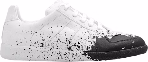 (Women) Maison Margiela Replica Low 'Paint Splatter - White Black' S58WS0101-P4711-H9672 (Women) Maison Margiela Replica Low 'Paint Splatter - White Black' S58WS0101-P4711-H9672
