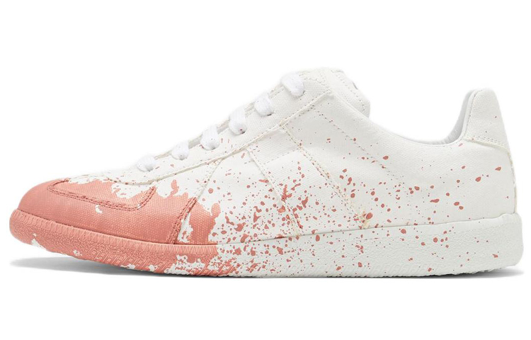 (Women) Maison Margiela Replica Low 'Paint Splatter - White Pink'  S58WS0101-P4711-H9178