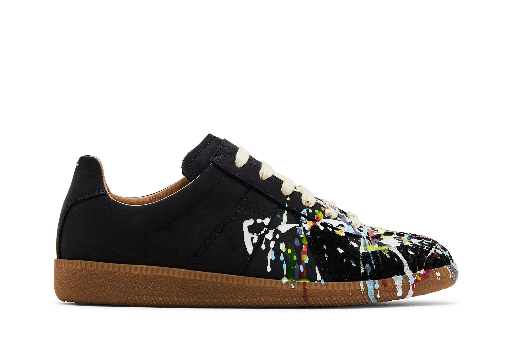 (Women) Maison Margiela Replica Low 'Paint Splatter - Black Pollock' S58WS0101P1892963