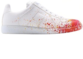 Maison Margiela梅森馬吉拉 Replica 德訓運動 時尚板鞋 女款 油漆白 Order Maison Margiela梅森馬吉拉 Replica 德訓運動 時尚板鞋 女款 油漆白